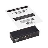 Tripp Lite 4-Port VGA KVM Switch for USB or PS/2 Keyboard/Mouse, TAA — Being Shipped