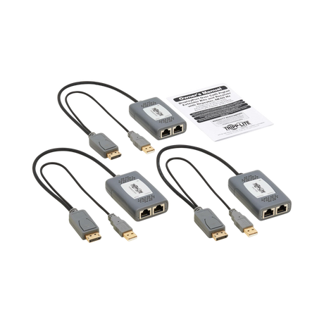 Tripp Lite 230ft Range 2-Port 4K DisplayPort Extender Kit Over Cat6 — Being Shipped