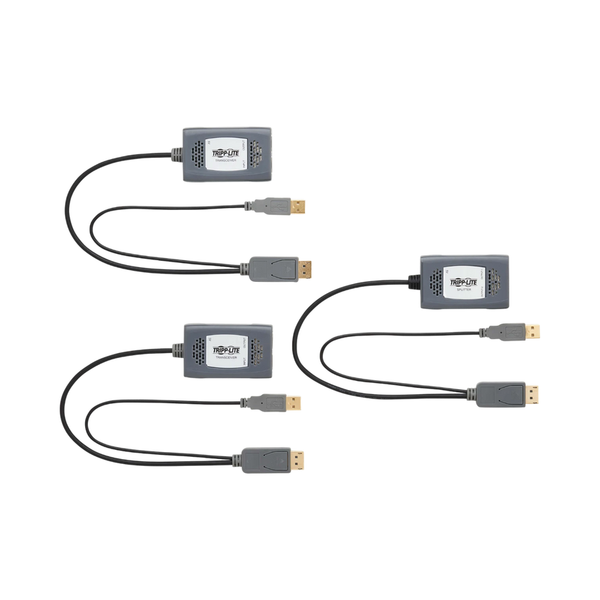 Tripp Lite 230ft Range 2-Port 4K DisplayPort Extender Kit Over Cat6 — Being Shipped
