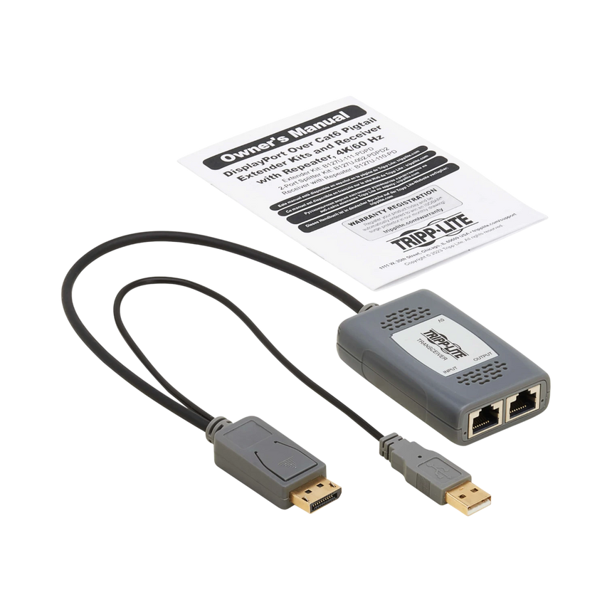 Tripp Lite 230ft USB Powered 4K DisplayPort Receiver — Being Shipped