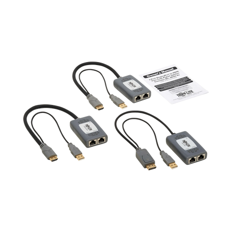 Tripp Lite 230ft 4K 2-Port DisplayPort to HDMI Extender Kit — Being Shipped