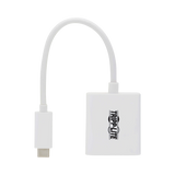 Tripp Lite USB-C to HDMI Adapter (M/F), 8K 60 Hz, HDR, 4:4:4, HDCP 2.3, White — Being Shipped