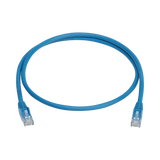 Tripp Lite Cat6 Gigabit Snagless Molded UTP Ethernet Cable (RJ45 M/M), PoE, LSZH, Blue, 1.5 m (4.9 ft.) — Being Shipped