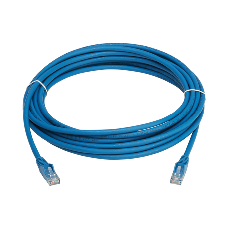 Tripp Lite Cat6 Gigabit Snagless Molded UTP Ethernet Cable (RJ45 M/M), PoE, LSZH, Blue, 7 m (23 ft.) — Being Shipped