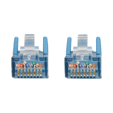 Tripp Lite Cat6 Gigabit Snagless Molded UTP Ethernet Cable (RJ45 M/M), PoE, LSZH, Blue, 7 m (23 ft.) — Being Shipped
