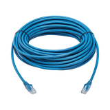 Tripp Lite Cat6 Gigabit Snagless Molded UTP Ethernet Cable (RJ45 M/M), PoE, LSZH, Blue, 15 m (49.2 ft.) — Being Shipped