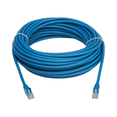 Tripp Lite Cat6 Gigabit Snagless Molded UTP Ethernet Cable (RJ45 M/M), PoE, LSZH, Blue, 10 m (32.8 ft.) — Being Shipped