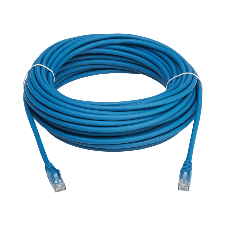 Tripp Lite Cat6 Gigabit Snagless Molded UTP Ethernet Cable (RJ45 M/M), PoE, LSZH, Blue, 10 m (32.8 ft.) — Being Shipped