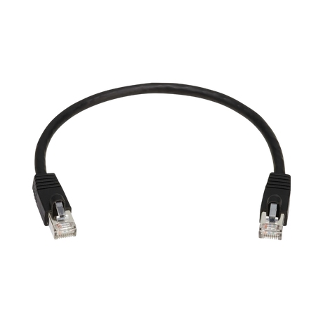 Tripp Lite Cat8 40G Snagless SSTP Ethernet Cable (RJ45 M/M), PoE, Black, 1 ft. (0.3 m) — Being Shipped
