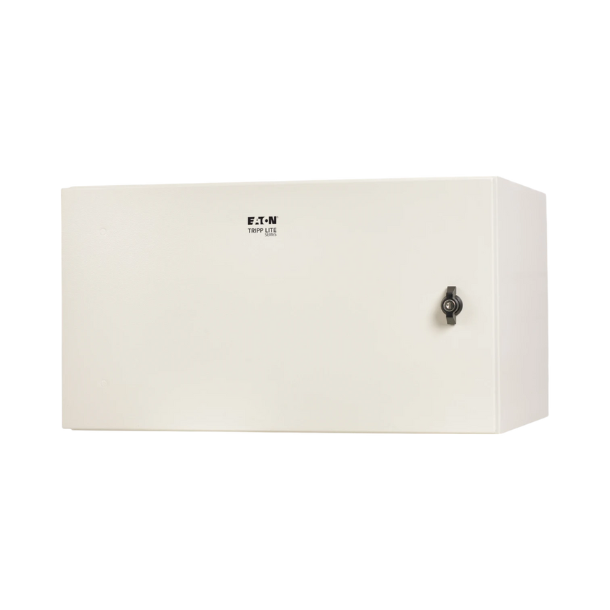 Tripp Lite SmartRack Industrial Enclosure with Lock, NEMA 4, Wall Mount, Metal Construction, 16.5 in. Depth, 6U, Gray — Being Shipped