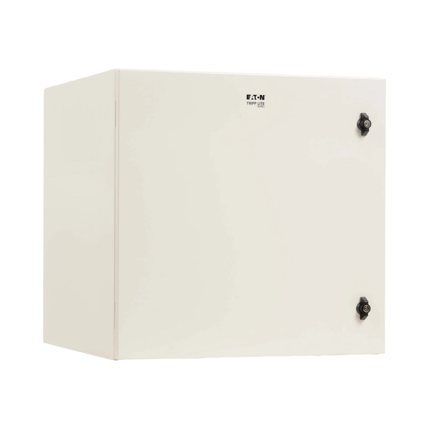 Tripp Lite SmartRack Industrial Enclosure with Lock, NEMA 4, Wall Mount, Metal Construction, 23 in. Depth, 12U, Gray — Being Shipped
