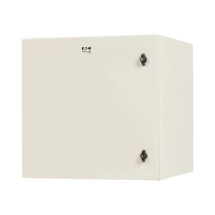 Tripp Lite SmartRack Industrial Enclosure with Lock, NEMA 4, Wall Mount, Metal Construction, 23 in. Depth, 12U, Gray — Being Shipped