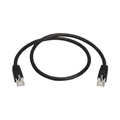 Tripp Lite Cat8 40G Snagless SSTP Ethernet Cable (RJ45 M/M), PoE, Black, 2 ft. (0.6 m) — Being Shipped