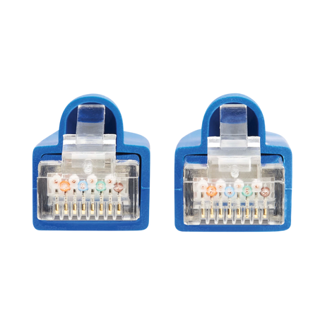 Tripp Lite Cat8 40G Snagless SSTP Ethernet Cable (RJ45 M/M), PoE, Blue, 2 ft. (0.6 m) — Being Shipped