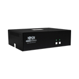 Tripp Lite Secure KVM Switch, 2-Port, Dual Head, DisplayPort to DisplayPort, 4K, NIAP PP4.0, Audio, TAA — Being Shipped
