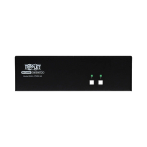 Tripp Lite Secure KVM Switch, 2-Port, Dual Head, DisplayPort to DisplayPort, 4K, NIAP PP4.0, Audio, TAA — Being Shipped