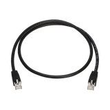 Tripp Lite Cat8 40G Snagless SSTP Ethernet Cable (RJ45 M/M), PoE, Black, 5 ft. (1.5 m) — Being Shipped