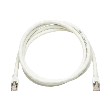 Tripp Lite Cat8 40G Snagless SSTP Ethernet Cable (RJ45 M/M), PoE, White, 5 ft. (1.5 m) — Being Shipped