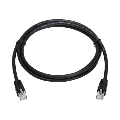 Tripp Lite Cat8 40G Snagless SSTP Ethernet Cable (RJ45 M/M), PoE, Black, 7 ft. (2.1 m) — Being Shipped
