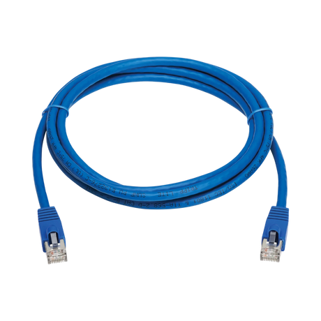 Tripp Lite Cat8 40G Snagless SSTP Ethernet Cable (RJ45 M/M), PoE, Blue, 10 ft. (3.1 m) — Being Shipped