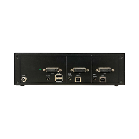 Tripp Lite Secure KVM Switch, 2-Port, Single Head, DVI to DVI, NIAP PP4.0, Audio, TAA — Being Shipped