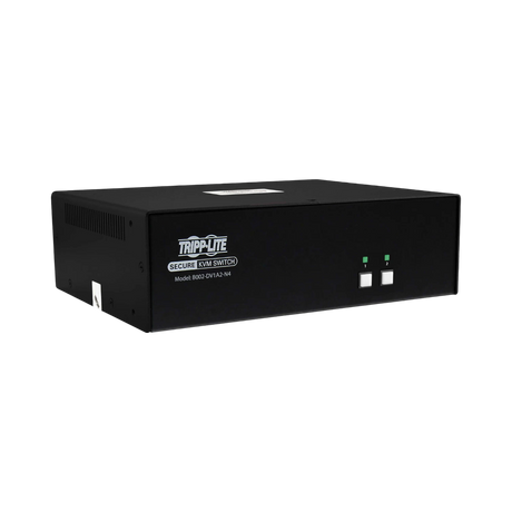 Tripp Lite Secure KVM Switch, 2-Port, Single Head, DVI to DVI, NIAP PP4.0, Audio, TAA — Being Shipped
