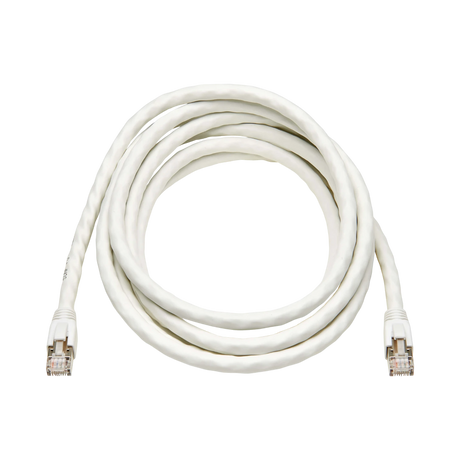 Tripp Lite Cat8 40G Snagless SSTP Ethernet Cable (RJ45 M/M), PoE, White, 10 ft. (3.1 m) — Being Shipped
