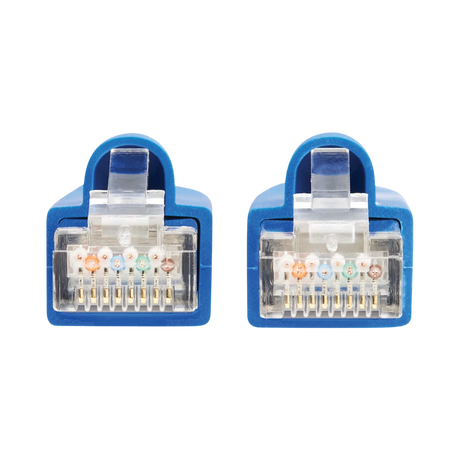 Tripp Lite Cat8 40G Snagless SSTP Ethernet Cable (RJ45 M/M), PoE, Blue, 12 ft. (3.7 m) — Being Shipped