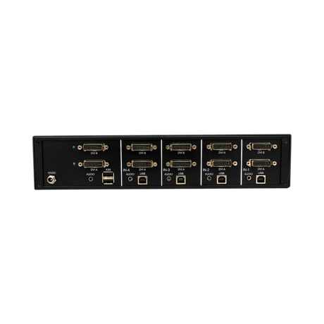 Tripp Lite Secure KVM Switch, 4-Port, Dual Head, DVI to DVI, NIAP PP4.0, Audio, TAA — Being Shipped