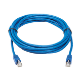 Tripp Lite Cat8 40G Snagless SSTP Ethernet Cable (RJ45 M/M), PoE, Blue, 15 ft. (4.6 m) — Being Shipped