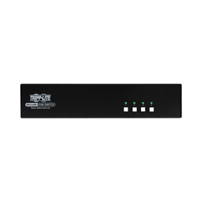 Tripp Lite Secure KVM Switch, 4-Port, Dual Head, DVI to DVI, NIAP PP4.0, Audio, CAC, TAA — Being Shipped