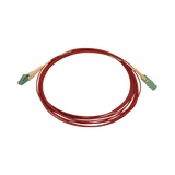 Tripp Lite 40/100/400G Multimode 50/125 OM4 Fiber Optic Cable (Duplex SN-PC to Duplex LC-PC M/M), LSZH, Magenta, 5 m (16.4 ft.) — Being Shipped