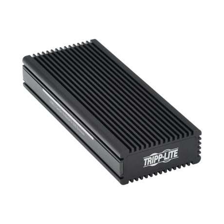 Tripp Lite series USB-C to M.2 NVMe and SATA SSD (M-Key) Gaming Enclosure Adapter - USB 3.2 Gen 2 (10 Gbps), LEDs — Being Shipped