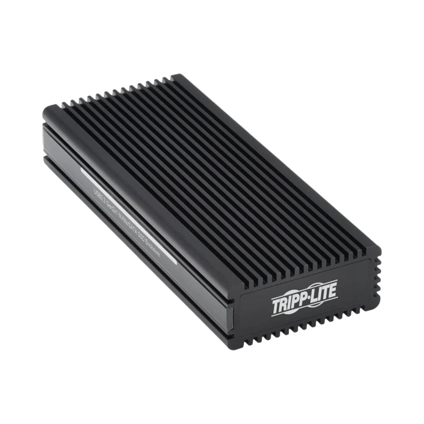 Tripp Lite series USB-C to M.2 NVMe and SATA SSD (M-Key) Gaming Enclosure Adapter - USB 3.2 Gen 2 (10 Gbps), LEDs — Being Shipped