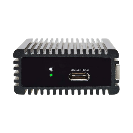 Tripp Lite series USB-C to M.2 NVMe and SATA SSD (M-Key) Gaming Enclosure Adapter - USB 3.2 Gen 2 (10 Gbps), LEDs — Being Shipped