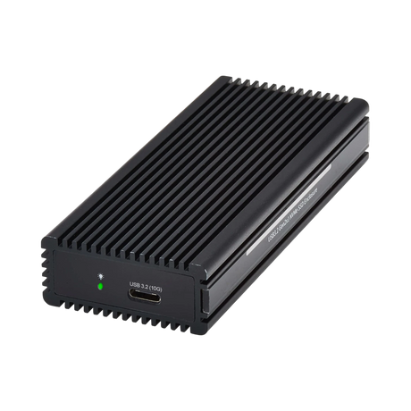 Tripp Lite series USB-C to M.2 NVMe and SATA SSD (M-Key) Gaming Enclosure Adapter - USB 3.2 Gen 2 (10 Gbps), LEDs — Being Shipped