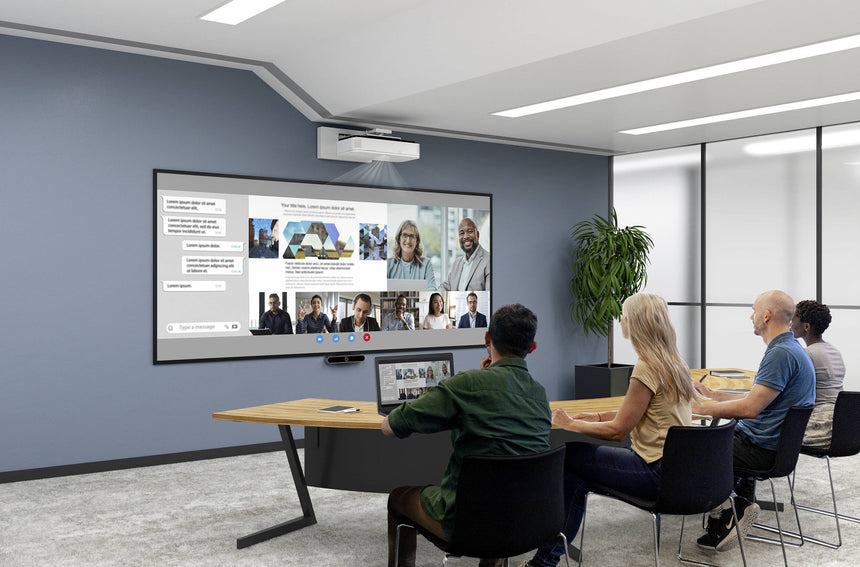 Epson PowerLite 810E 5000-Lumen Pixel-Shift 4K Extreme-Short-Throw Laser Projector (White) — Being Shipped