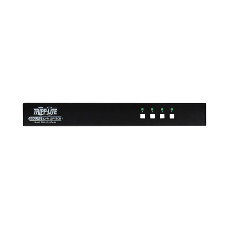Tripp Lite Secure KVM Switch, 4-Port, Single Head, DP to HDMI (x4), 4K, NIAP PP4.0, Audio, CAC, TAA — Being Shipped