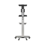 Tripp Lite Premier Rolling TV Cart for 37" to 70" Displays, Black Glass Base and Shelf, Locking Casters — Being Shipped