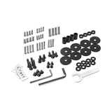 Tripp Lite Premier Rolling TV Cart for 37" to 70" Displays, Black Glass Base and Shelf, Locking Casters — Being Shipped