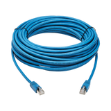 Tripp Lite Cat8 40G Snagless SSTP Ethernet Cable (RJ45 M/M), PoE, LSZH, Blue, 15 m (49.2 ft.) — Being Shipped