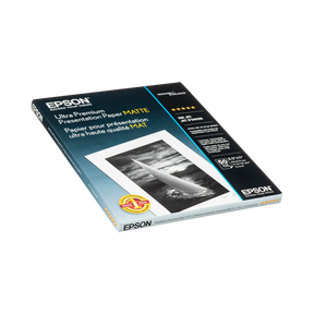 Epson Ultra Premium Presentation Paper Matte (8.5 x 11", 50 Sheets) — Being Shipped