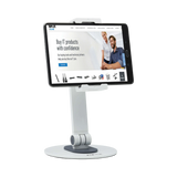 Tripp Lite Full-Motion Smartphone and Tablet Desktop Mount, White — Being Shipped