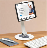 Tripp Lite Full-Motion Smartphone and Tablet Desktop Mount, White — Being Shipped