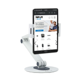 Tripp Lite Full-Motion Flexible Long-Arm Desktop Smartphone & Tablet Mount, White — Being Shipped