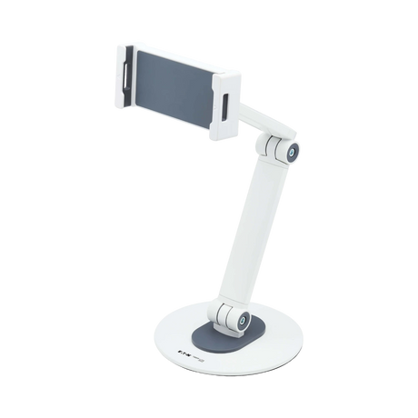 Tripp Lite Full-Motion Flexible Long-Arm Desktop Smartphone & Tablet Mount, White — Being Shipped