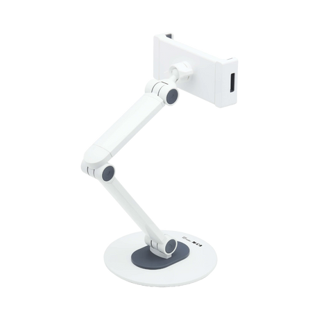 Tripp Lite Full-Motion Flexible Long-Arm Desktop Smartphone & Tablet Mount, White — Being Shipped