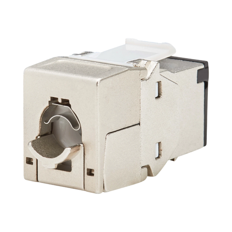 Tripp Lite Cat8 STP Shielded Tool-Free Keystone Jack, 568A/568B, TAA — Being Shipped