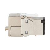 Tripp Lite Cat8 STP Shielded Tool-Free Keystone Jack, 568A/568B, TAA — Being Shipped