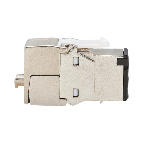 Tripp Lite Cat8 STP Shielded Tool-Free Keystone Jack, 568A/568B, TAA — Being Shipped